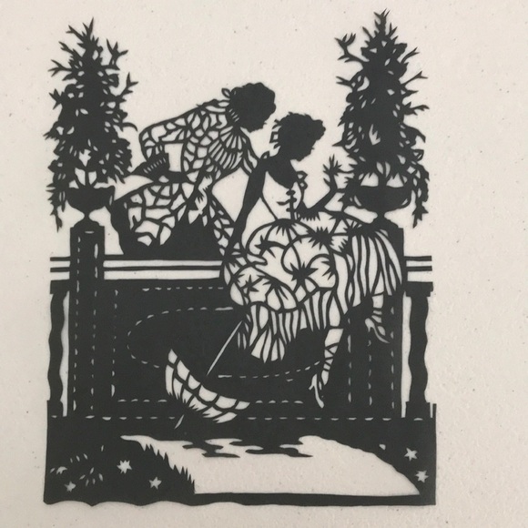 COPY - 💖 Handmade PaperCut Silhouette Scherenschn… - Picture 1 of 7